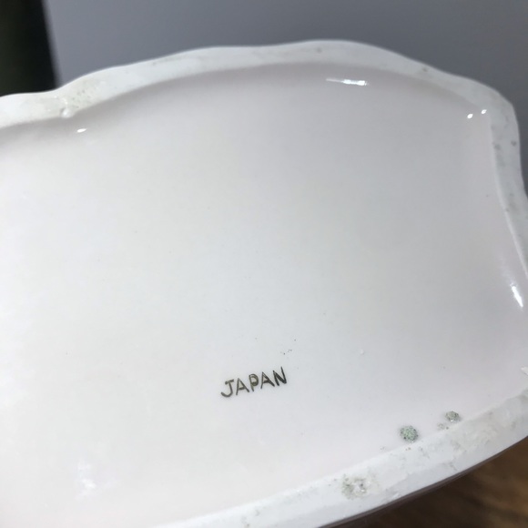 Vintage Pink Ceramic Baby Holding Star And Teddy Nursery Decor Planter Japan - Picture 11 of 12